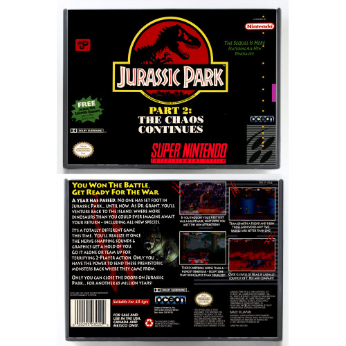 Jurassic Park Part 2: The Chaos Continues